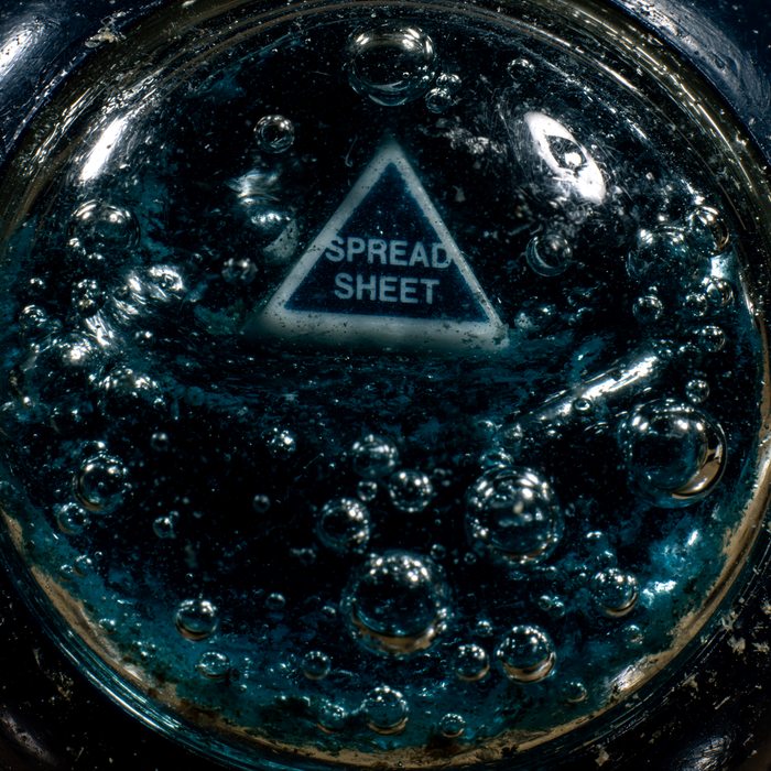 Answer window macro: the die reads SPREAD SHEET